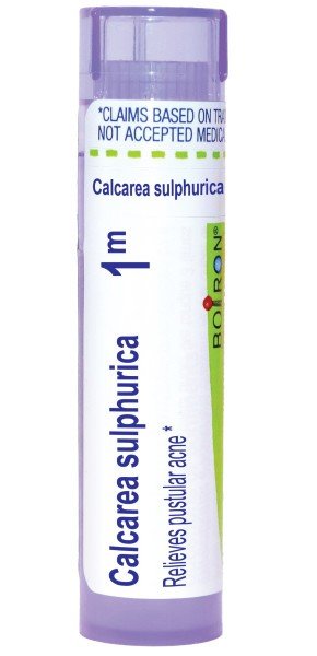 Boiron Calcarea Sulphurica 1M Homeopathic Single Medicine For First Aid 80 Pellet