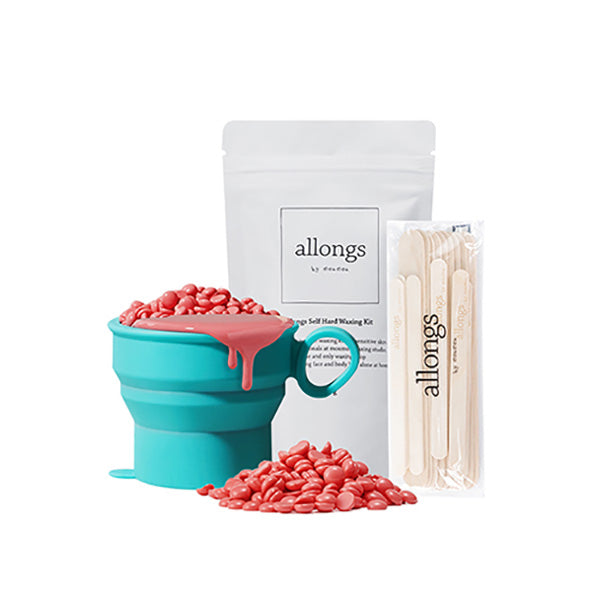 allongs Self Hardwaxing Kit 100g+Body Spatula 1ea