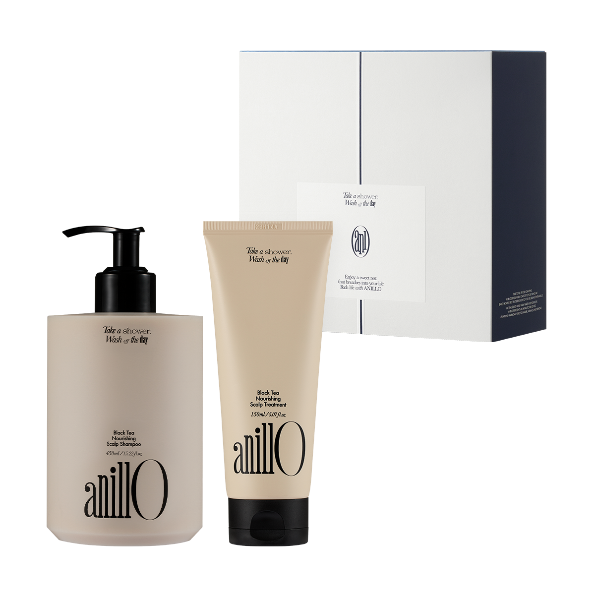 anillO Black Tea Nourishing 2-Piece Set