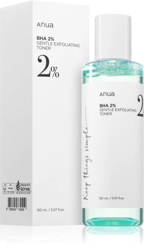 Anua BHA 2% Gentle Exfoliating Toner 150 ml