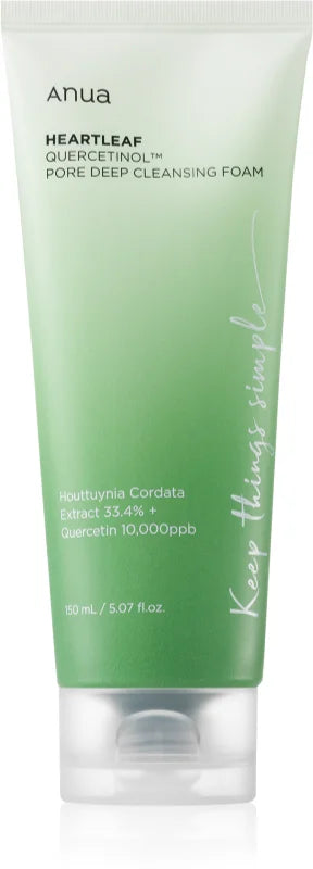 Anua Heartleaf Quercetinol Pore Deep Cleansing Foam 150 ml