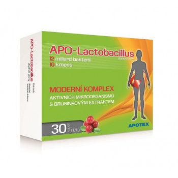 Apotex APO Lactobacillus probiotic 12 billion 30 capsules