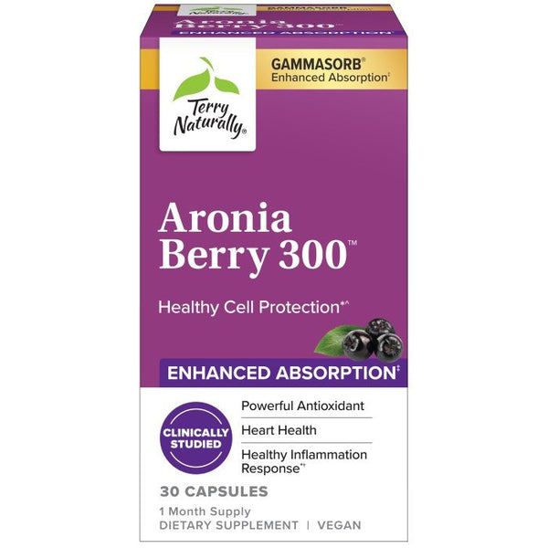 EuroPharma (Terry Naturally) Aronia Berry 300 30 Capsule