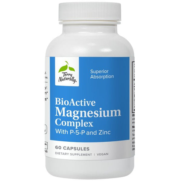 EuroPharma (Terry Naturally) BioActive Magnesium Complex with P-5-P/Mag 60 Capsule