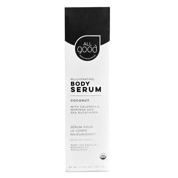 Elemental Herbs All Good Rejuvenating Body Serum Coconut 3 oz Liquid
