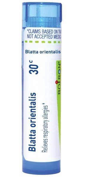 Boiron Blatta Orientalis 30C Homeopathic Single Medicine For Allergy 80 Pellet