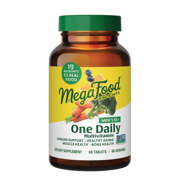 MegaFood Men Over 55 One Daily 60 Tablets