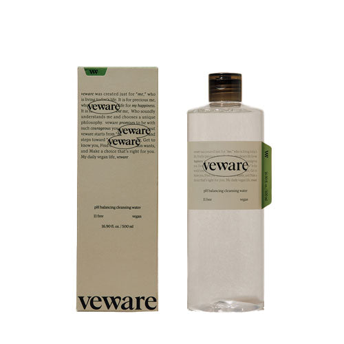 VEWARE Vegan pH Cleansing Water 500ml