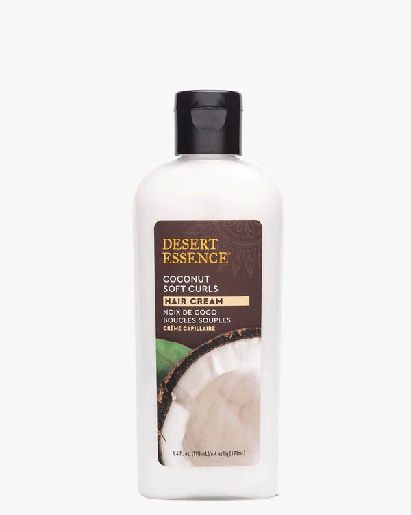 Desert Essence Coconut Soft Curls Hair Cream 6.4 fl oz Cream