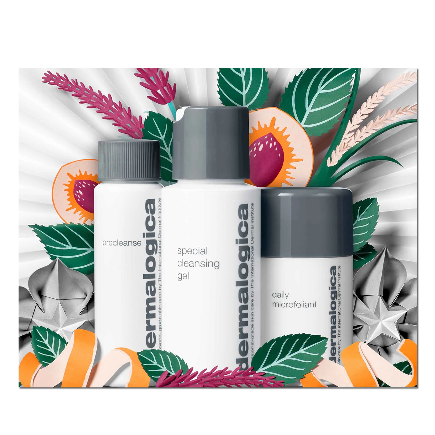 dermalogica cleanse + glow to go [Limited Edition $40.50 value] (set)