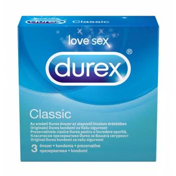Durex Classic condoms 3 pcs