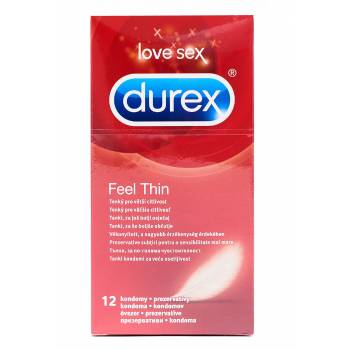 Durex Feel Thin Condoms 12 pcs
