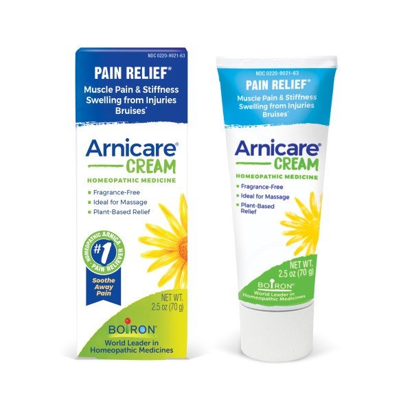Boiron Arnicare Cream Homeopathic Medicine For Pain Relief 2.5 oz Cream