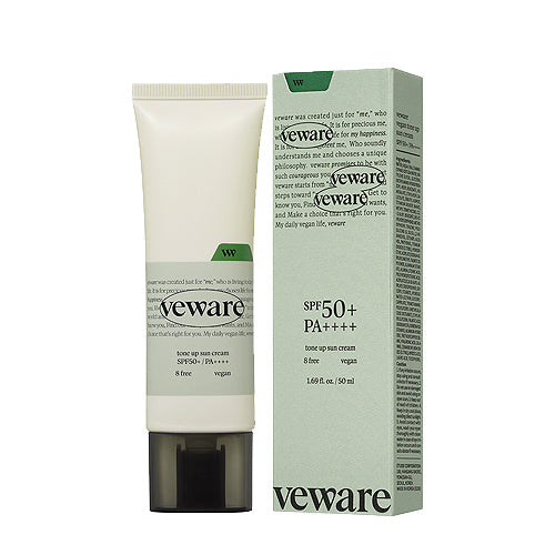 VEWARE vegan toneup sun cream 50ml SPF50+ PA++++