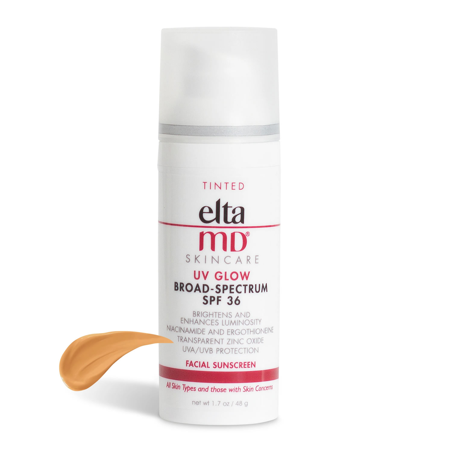 EltaMD UV Glow Tinted Broad-Spectrum SPF 36 (1.7 oz / 48 g)