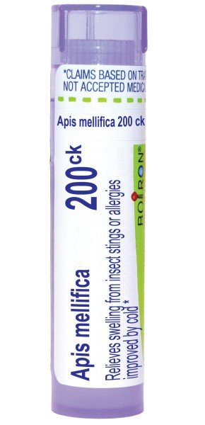Boiron Apis Mellifica 200CK Homeopathic Single Medicine For First Aid 80 Pellet