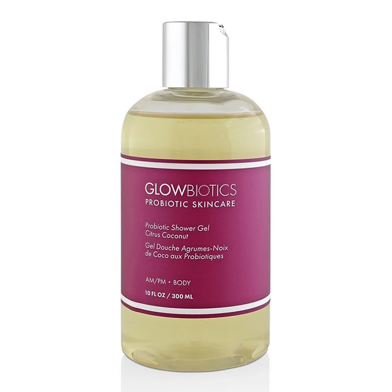 GLOWBIOTICS Probiotic Shower Gel Citrus Coconut (10 fl oz / 300 ml)