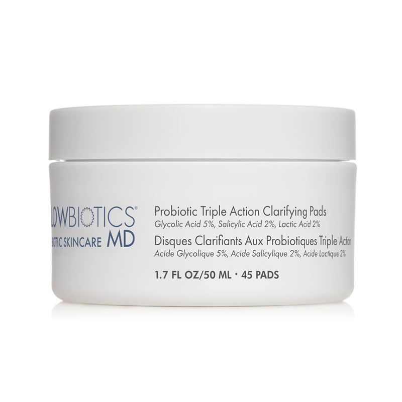 GLOWBIOTICS MD Probiotic Triple Action Clarifying Pads (45 pads)
