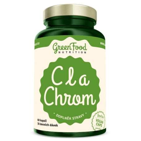 GREENFOOD CLA + CHROME LALMIN 60 CAPSULES