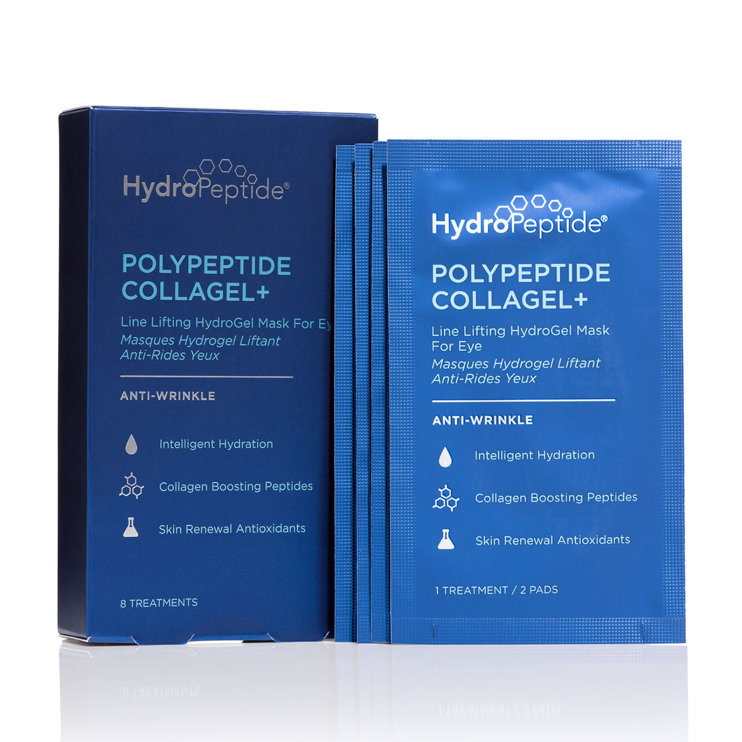 HydroPeptide PolyPeptide Collagel+ Eye Masks (8 treatments)