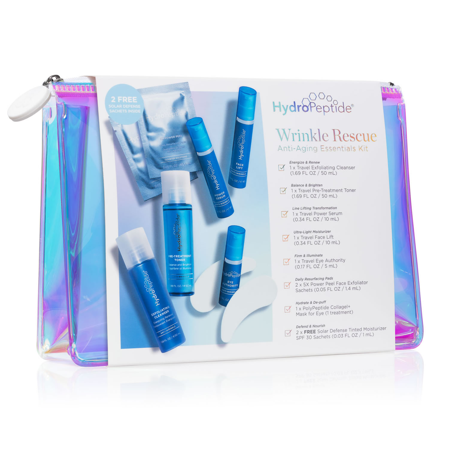 HydroPeptide Wrinkle Rescue Anti-Aging Essentials Kit ($160 value)