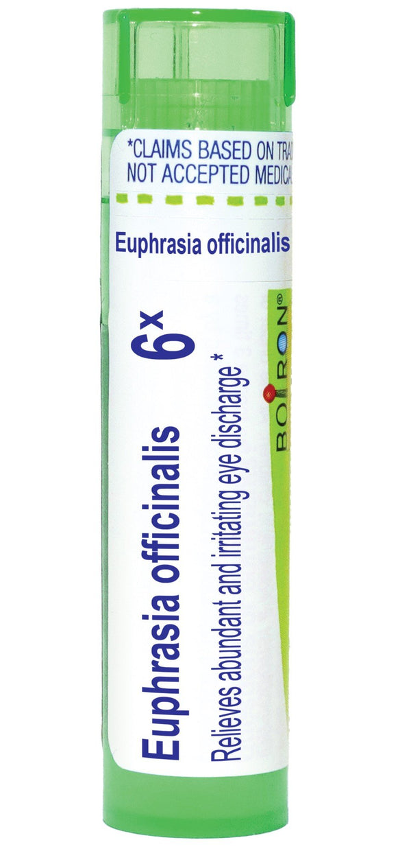 Boiron Euphrasia Officinalis 6X Homeopathic Single Medicine For Allergy 80 Pellet