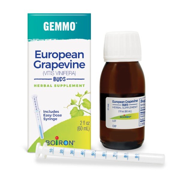 Boiron European Grapevine, Buds Herbal Supplement 2 fl oz(60 ml) Liquid