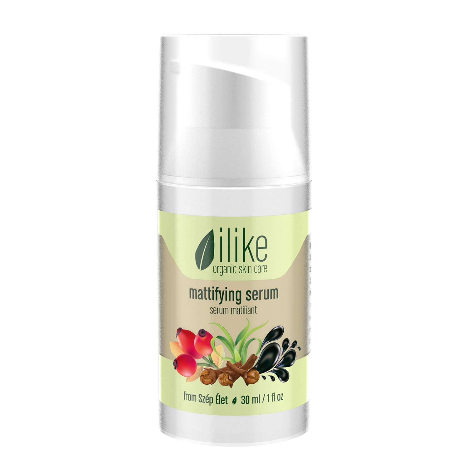ilike organic skin care Mattifying Serum (30 ml / 1.0 fl oz)