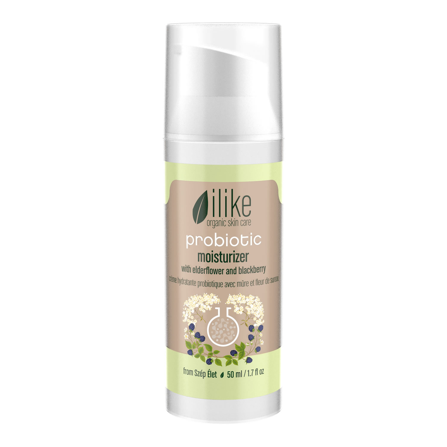 ilike organic skin care Probiotic Moisturizer (50 ml / 1.7 fl oz)