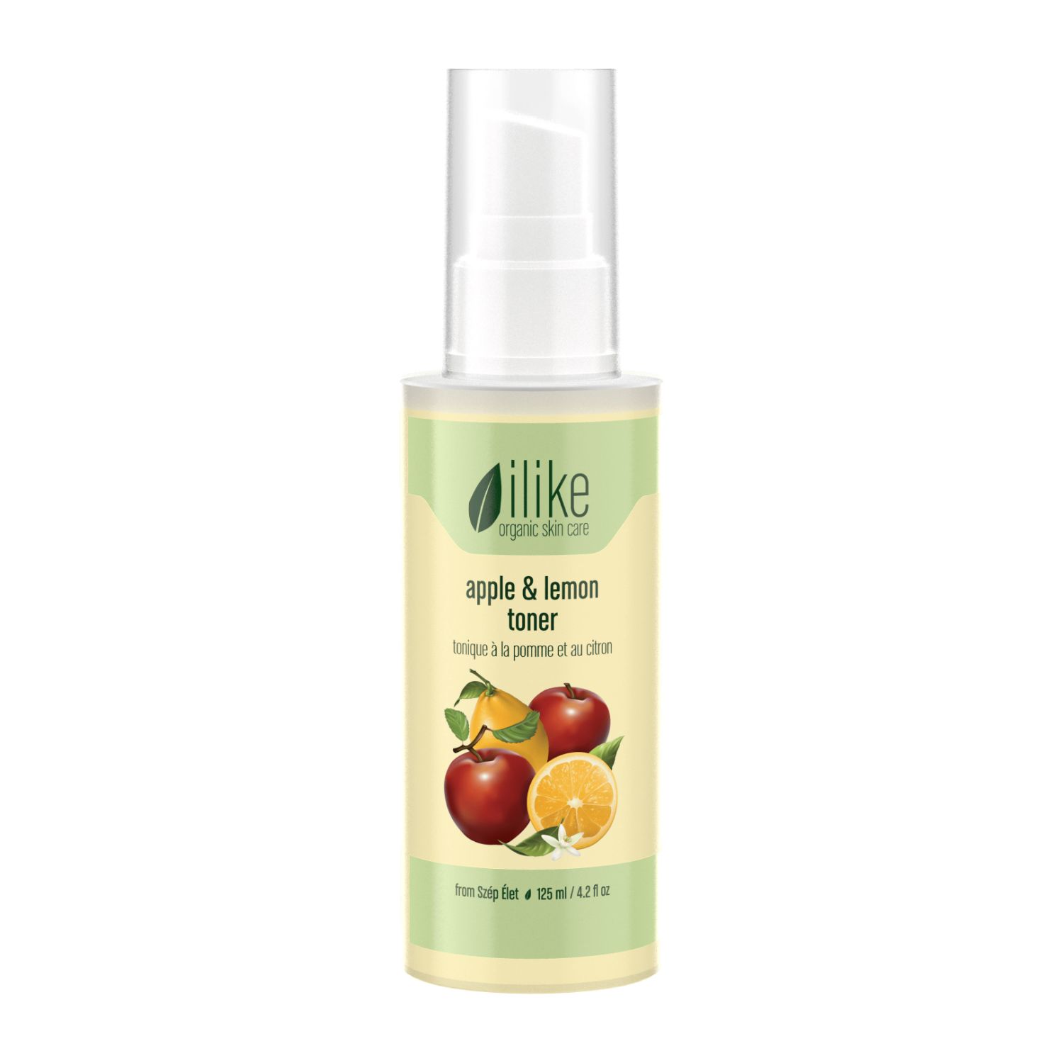 ilike organic skin care Apple & Lemon Toner (125 ml / 4.2 fl oz)