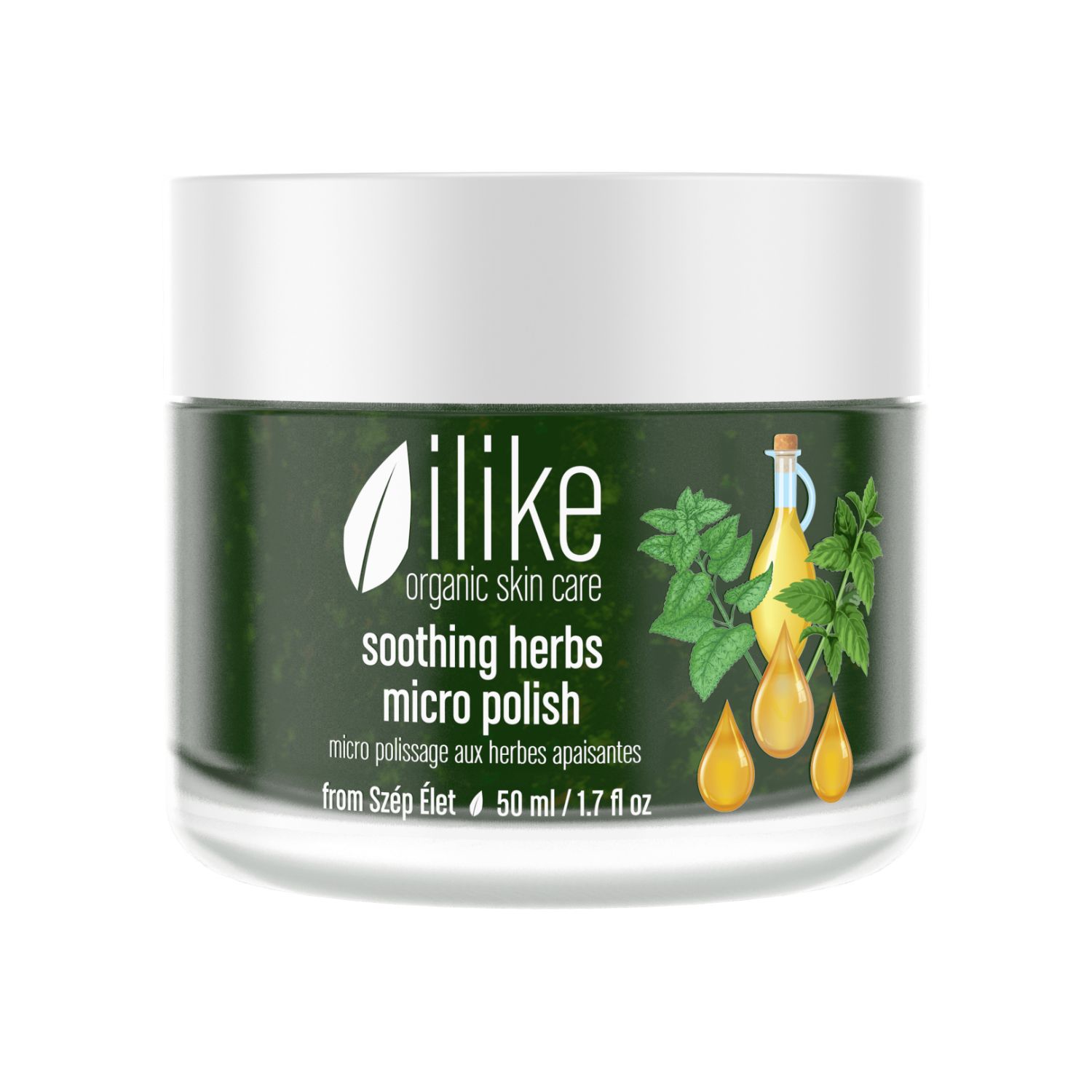 ilike organic skin care Soothing Herbs Micro Polish (50 ml / 1.7 fl oz)