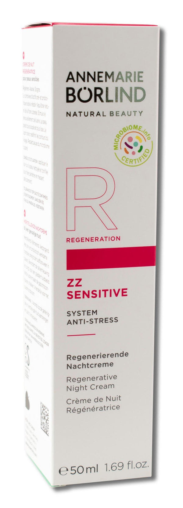 Annemarie Borlind ZZ Sensitive Regenerative Night Cream 1.69 oz Cream