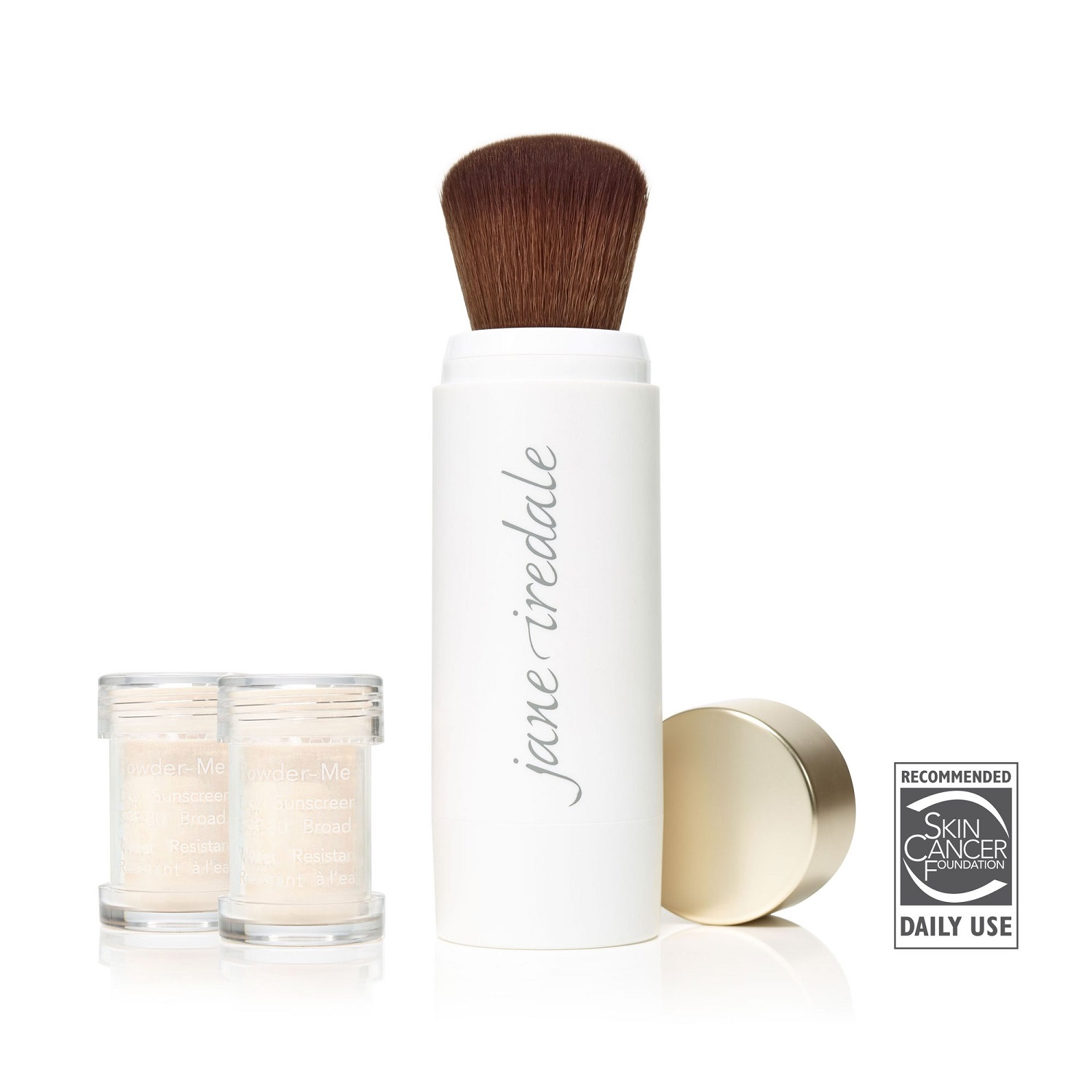 jane iredale Powder-Me SPF 30 Dry Sunscreen (Brush + 2 Refills) (All Varieties)