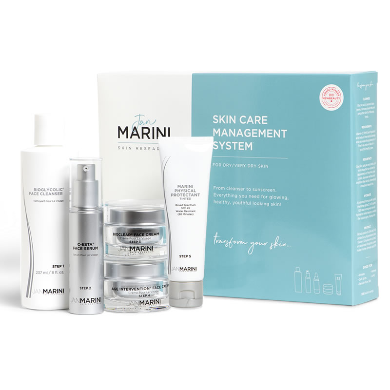 Jan Marini Skin Care Management System - Dry / Very Dry with Physical Protectant SPF 45 ($420 Value) (set)