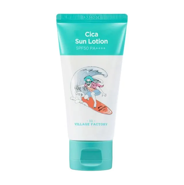 VILLAGE 11 FACTORY Cica Sun Lotion 80ml SPF50 PA++++
