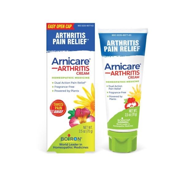 Boiron Arnicare Arthritis Cream Homeopathic Medicine For Arthritis Pain Relief 2.5 oz Cream