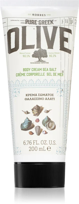 Korres Pure Greek Olive & Sea Salt light body lotion 200 ml