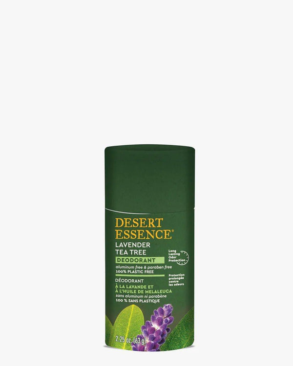 Desert Essence Lavender Tea Tree Deodorant 2.25 oz Stick