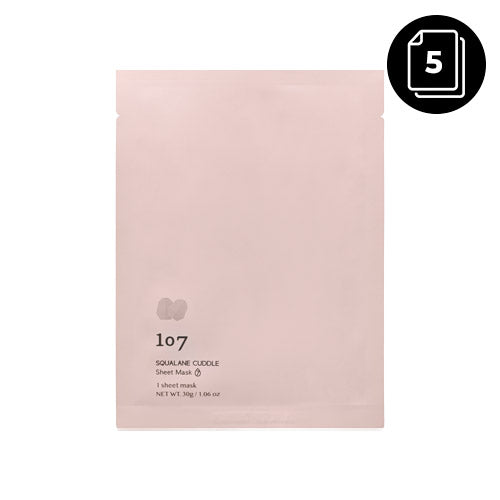 ONEOSEVEN Squalane Cuddle Sheet Mask 30g * 5ea
