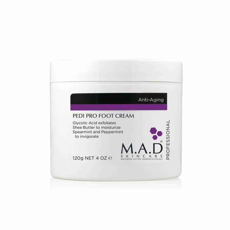 M.A.D SKINCARE Pedi Pro 20 Foot Cream (120 g / 4.0 oz)