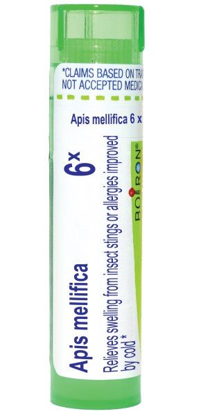 Boiron Apis Mellifica 6X Homeopathic Single Medicine For First Aid 80 Pellet