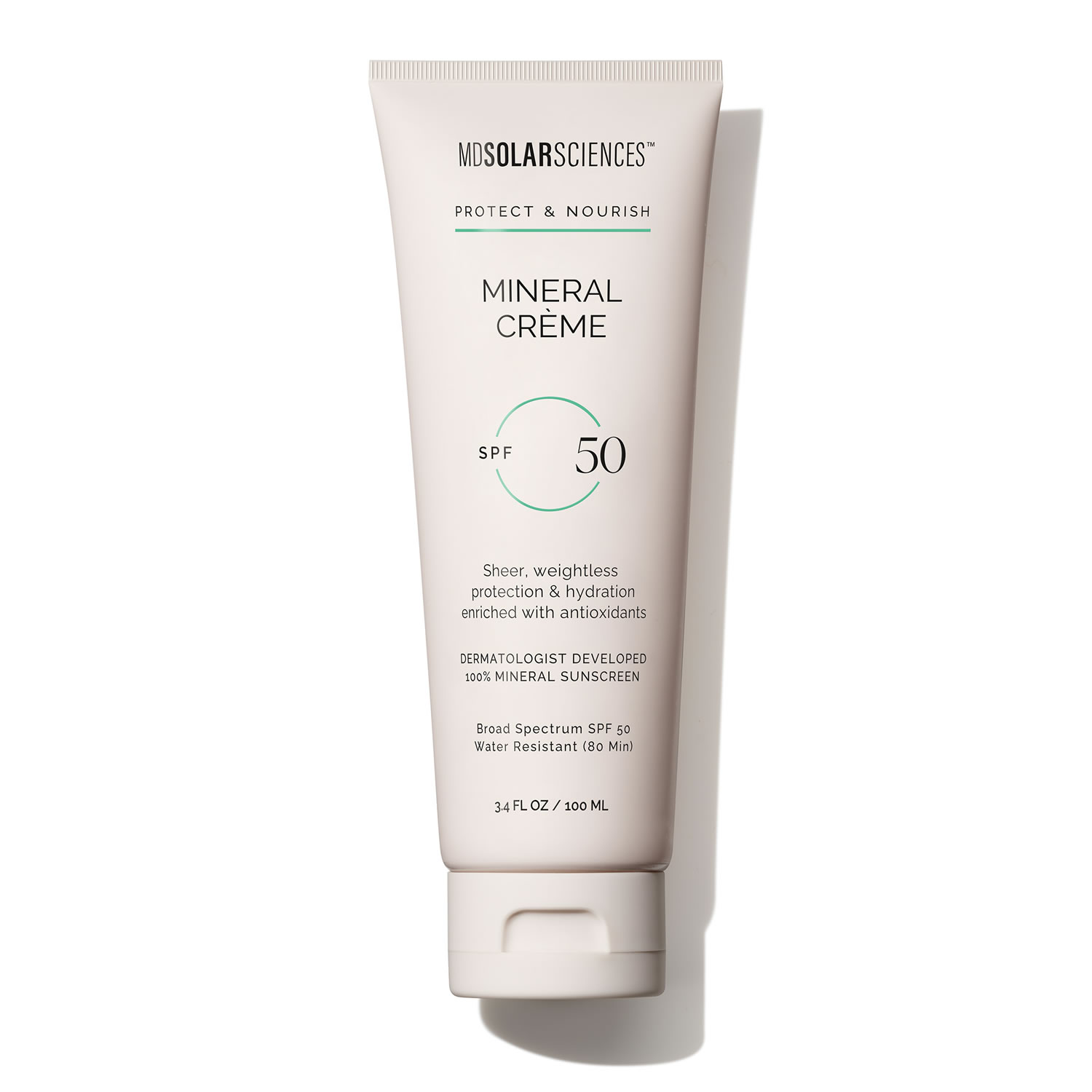 MDSolarSciences Mineral Creme SPF 50 (3.4 fl oz / 100 ml)