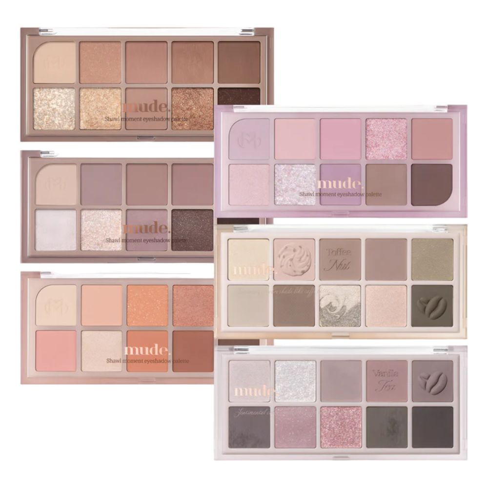 mude. Shawl Moment Eyeshadow Palette 7g (7 colors to choose)
