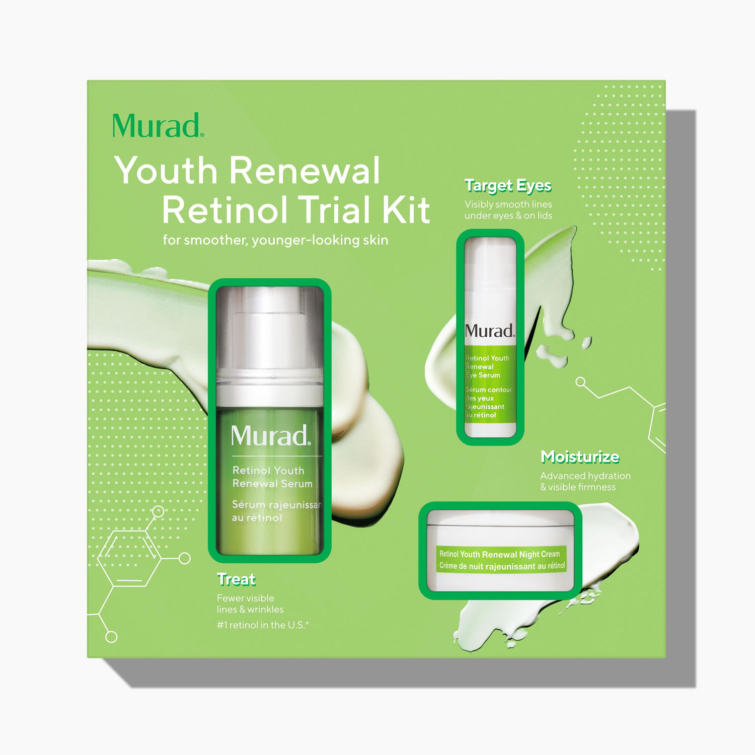 Murad Youth Renewal Retinol Trial Kit (Resurgence) [$98 value] (set)