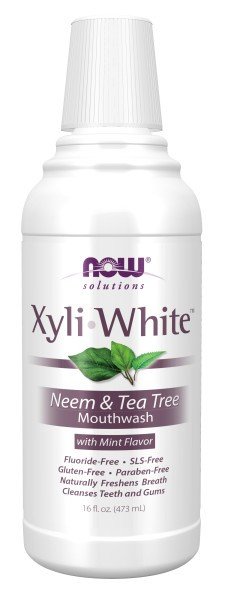 Now Foods Xyliwhite Neem & Tea Tree Mouthwash 16 fl oz Liquid