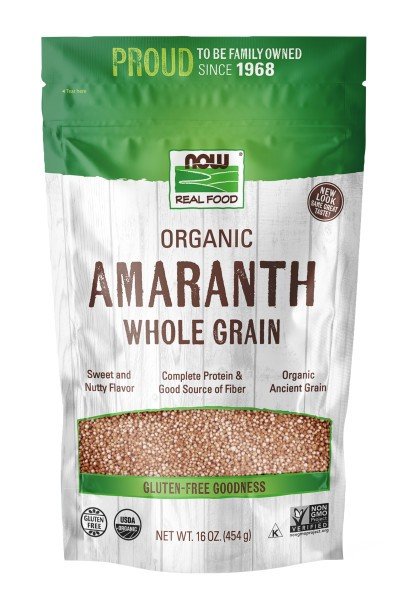 Now Foods Amaranth Grain Organic 1 lbs Grains