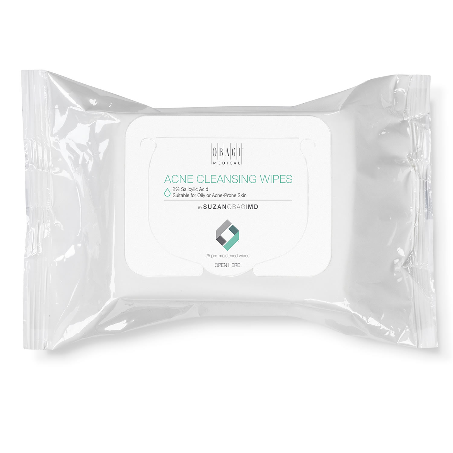 Obagi SUZANOBAGIMD Acne Cleansing Wipes (25 wipes)