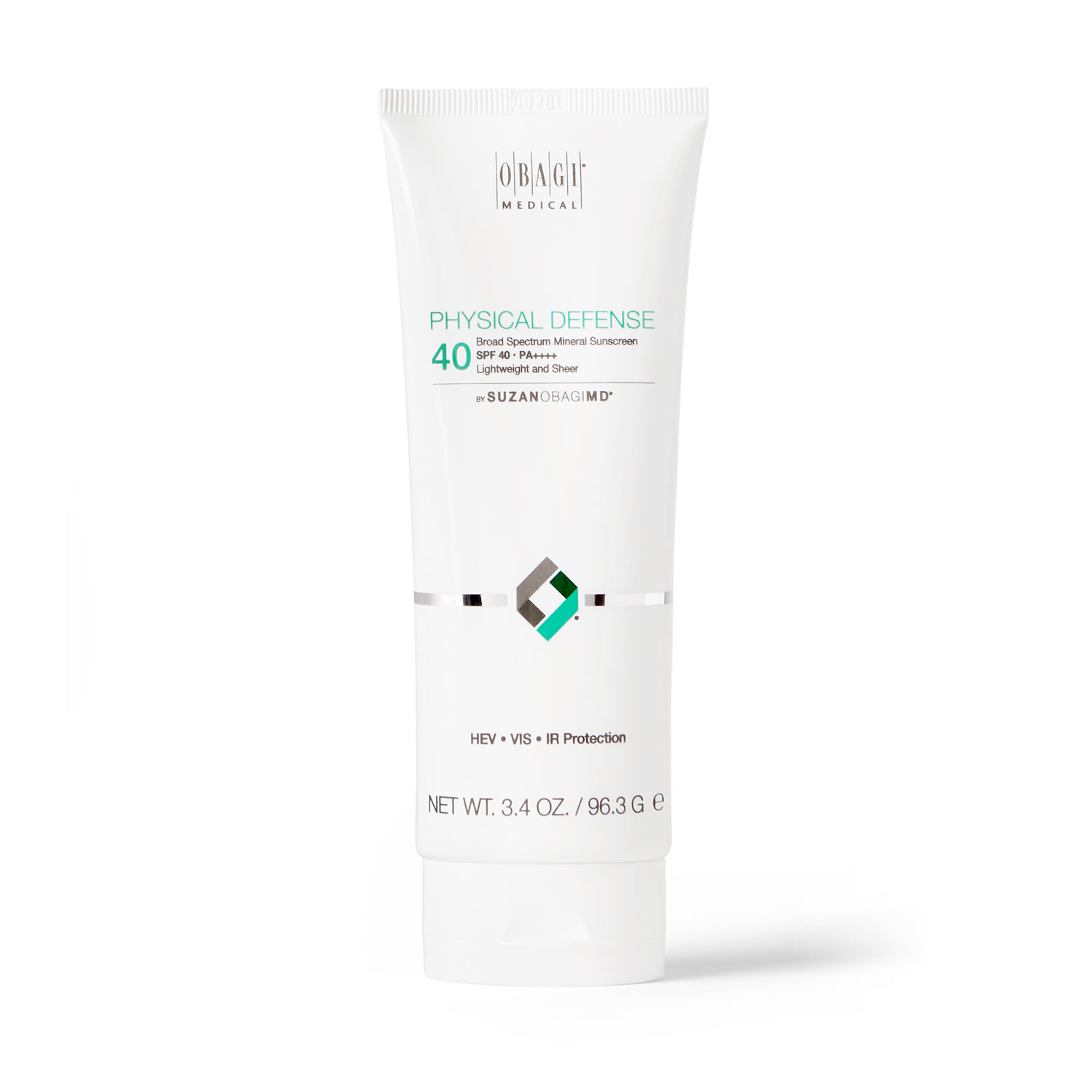 Obagi SUZANOBAGIMD Physical Defense SPF 40 | PA++++ (3.4 oz / 96.3 g)