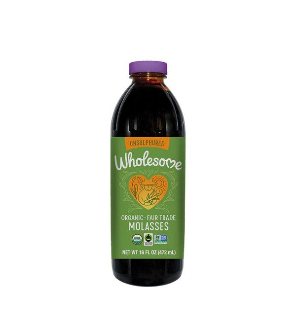 Wholesome Organic Fair Trade Molasses 16 oz Liquid