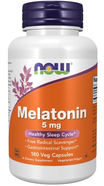Now Foods Melatonin 5mg 180 VegCap